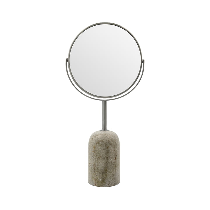 Marble Dubbelzijdige spiegel, beige van Meraki