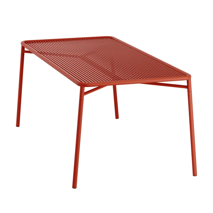 Ivy Tuin eettafel, 170 x 90 cm, sienna rood van OUT Objekte unserer Tage