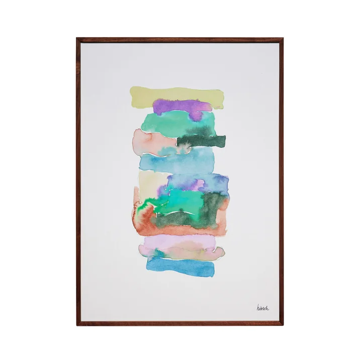 Focal Fotolijst, 50 x 70 cm, walnoot van Hübsch Interior