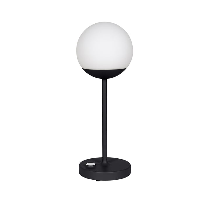 Fermob - Mooon! Max Oplaadbare LED-lamp, H 41 cm, antraciet (binnen)