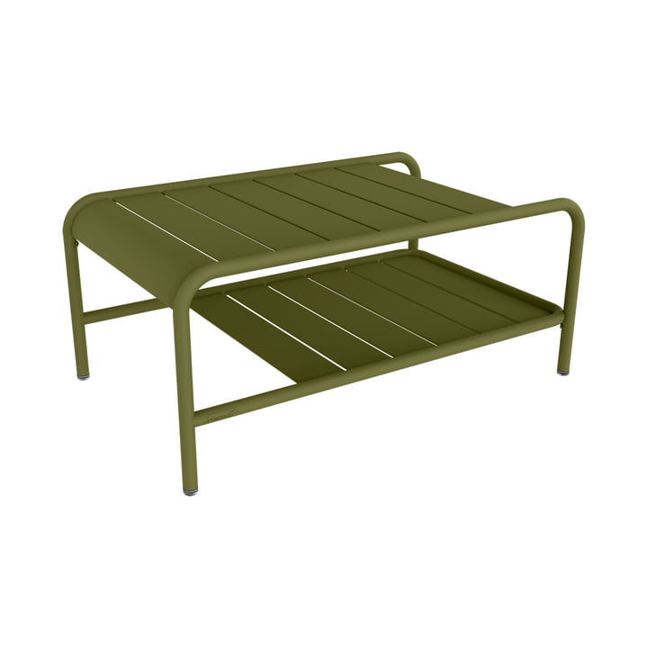 Fermob - Luxembourg lage tafel, 90 x 55 cm, pesto