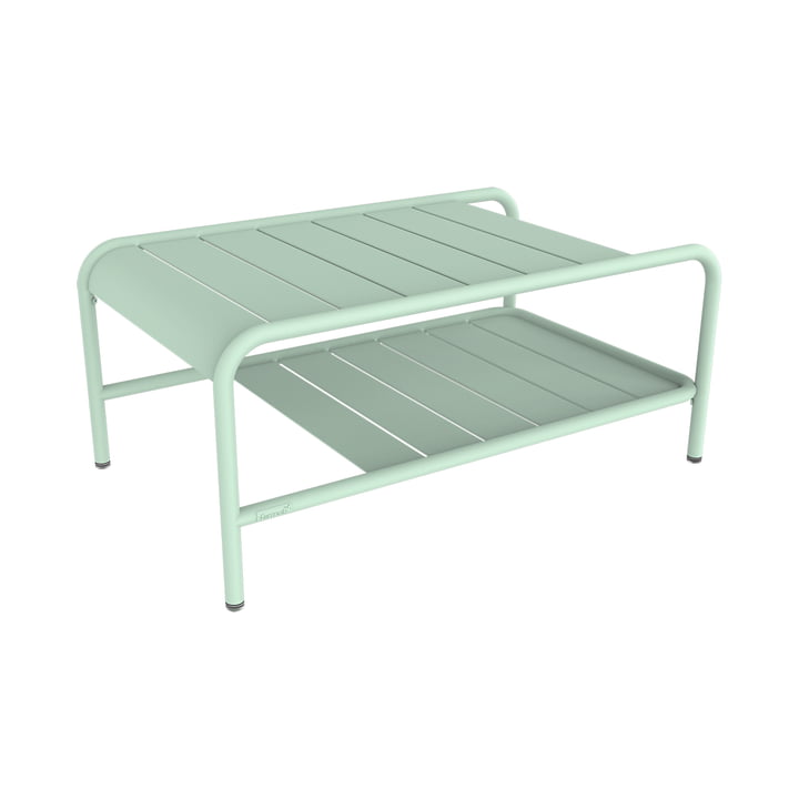 Fermob - Luxembourg lage tafel, 90 x 55 cm, gletsch mint