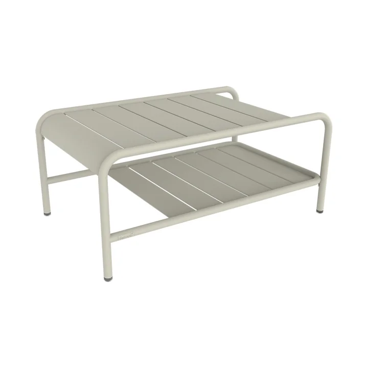 Fermob - Luxembourg lage tafel, 90 x 55 cm, kleigrijs