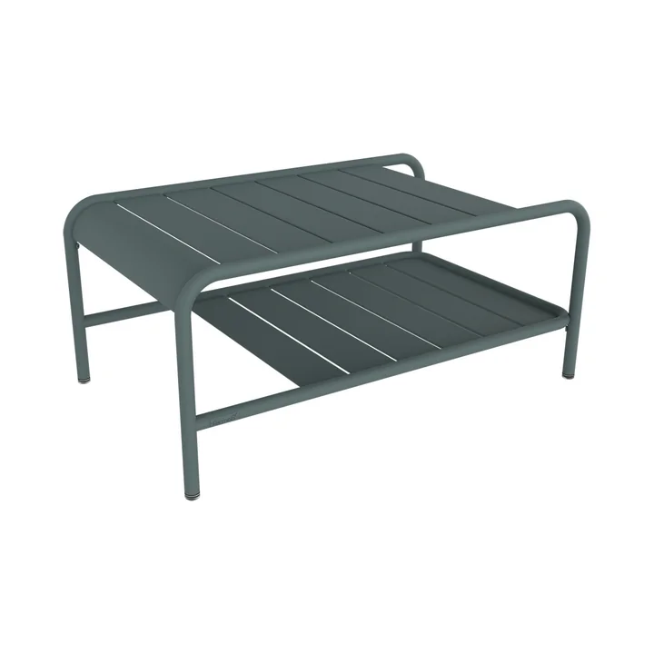 Fermob - Luxembourg lage tafel, 90 x 55 cm, dondergrijs