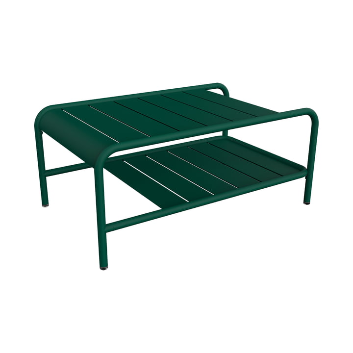 Fermob - Luxembourg lage tafel, 90 x 55 cm, ceder groen