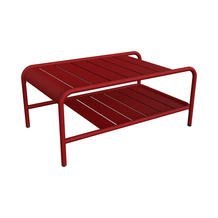 Fermob - Luxembourg lage tafel, 90 x 55 cm, chilli