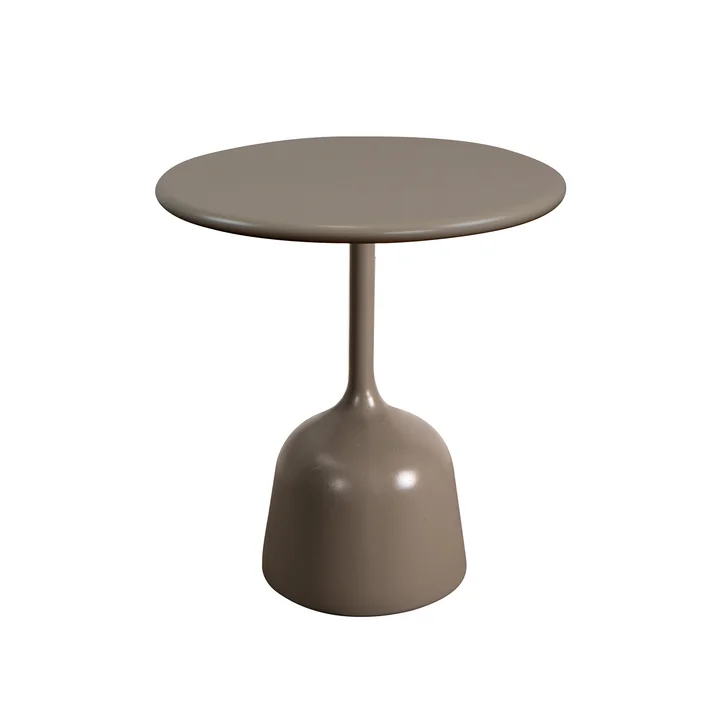 Cane-line - Glaze Salontafel ⌀ 45 cm, taupe