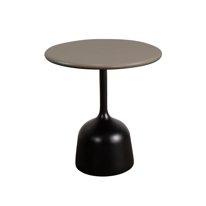 Cane-line - Glaze Salontafel ⌀ 45 cm, lavagrijs