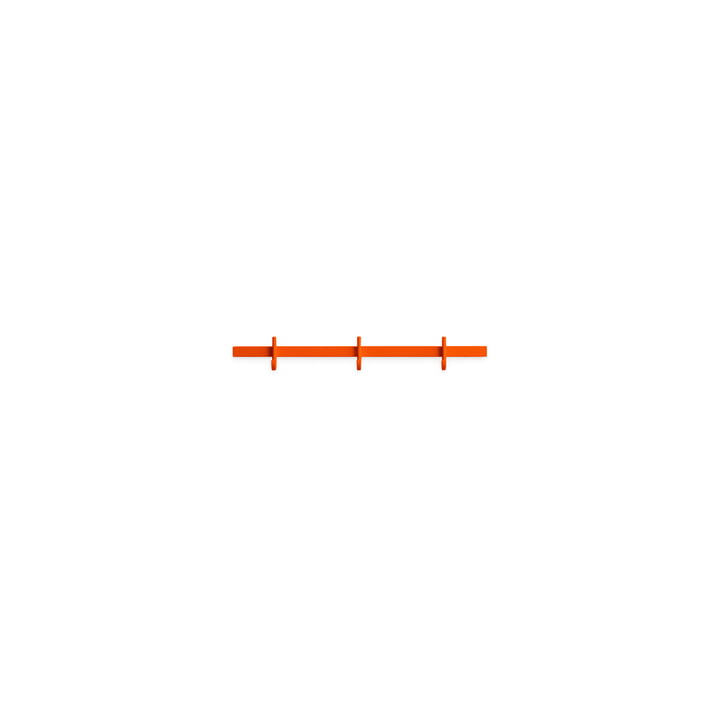 String - Relief Haakrail, klein, B 41 cm, oranje