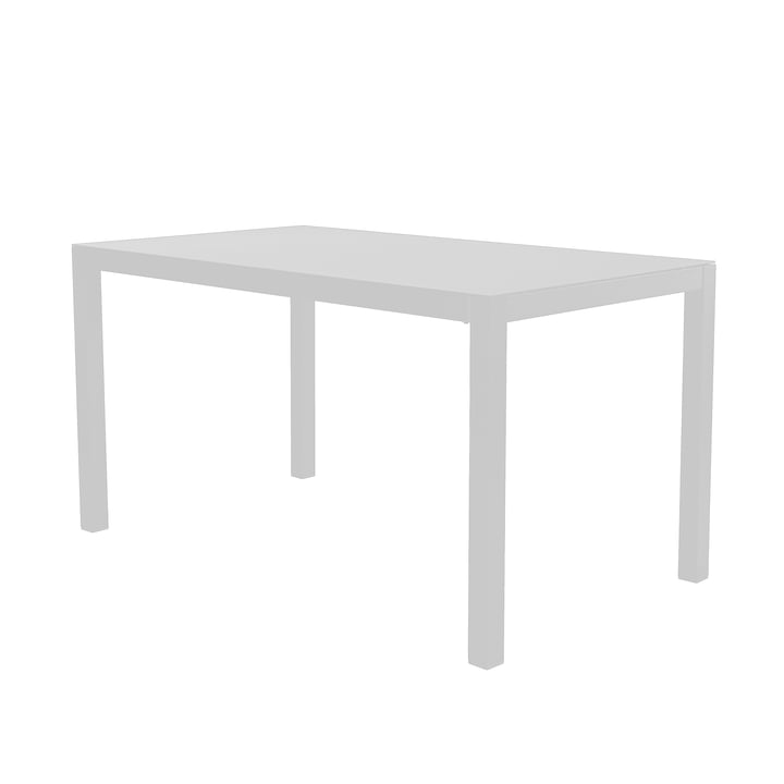 Fiam - Aria Uitschuifbare tafel, 140 / 200 x 80 cm, wit