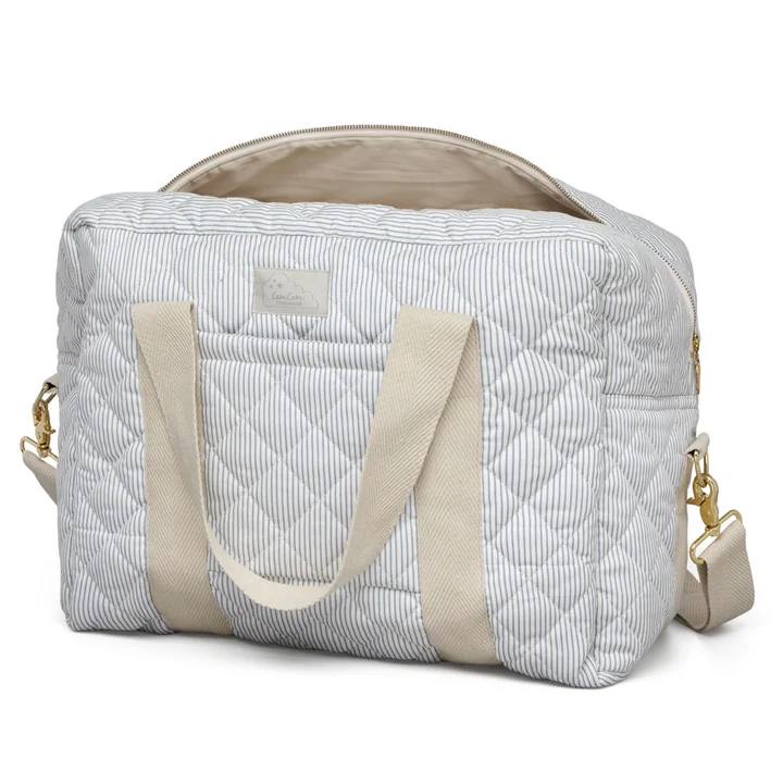 Cam Cam Copenhagen - Luiertas, 40 x 30 x 24 cm, klassieke strepen blauw