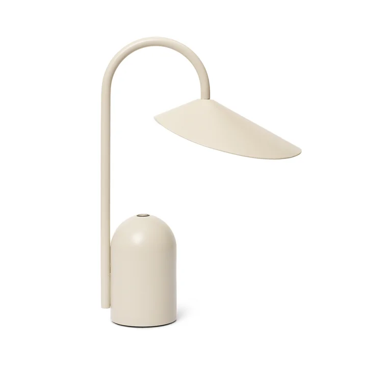 Arum Oplaadbare LED tafellamp, cashmere van Ferm Living