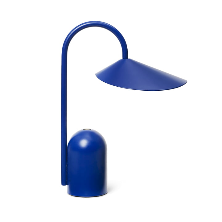 Arum Oplaadbare LED tafellamp, lichtblauw by ferm Living