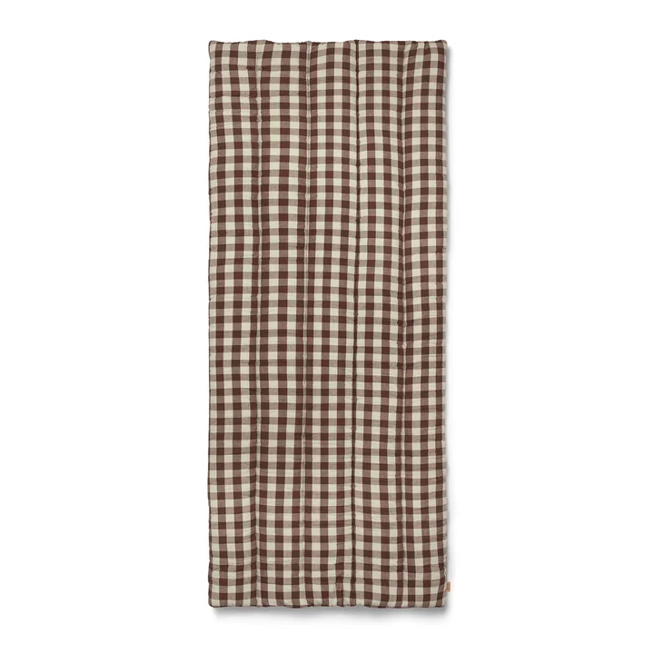 Bothy Check Gewatteerd matras, kaneel/grijsgroen van Ferm Living