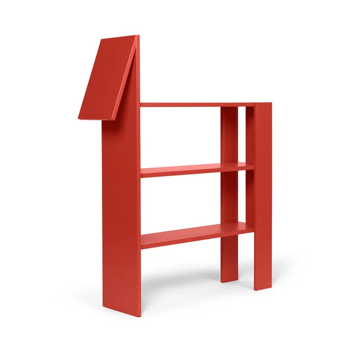 Horse Boekenplank, rood van Ferm Living
