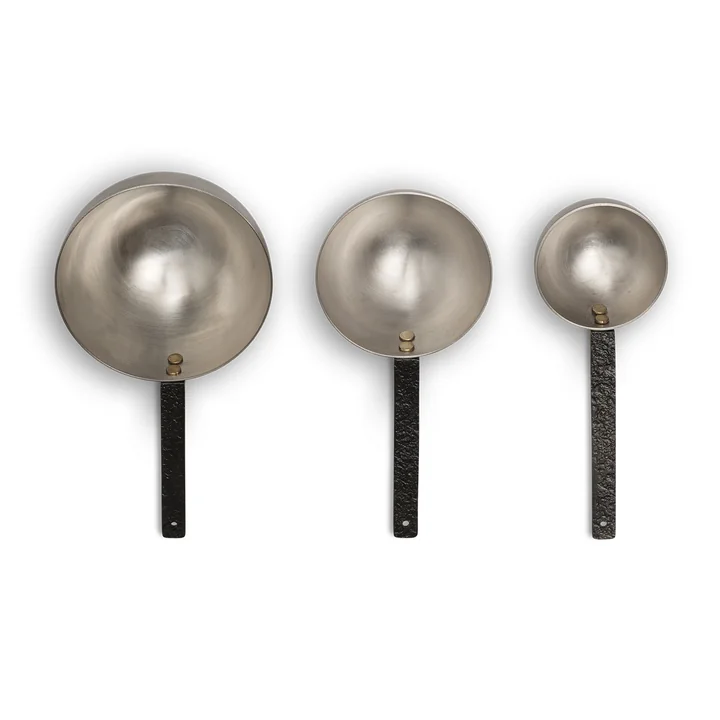 Obra maatlepel (set van 3), roestvrij staal by Ferm Living