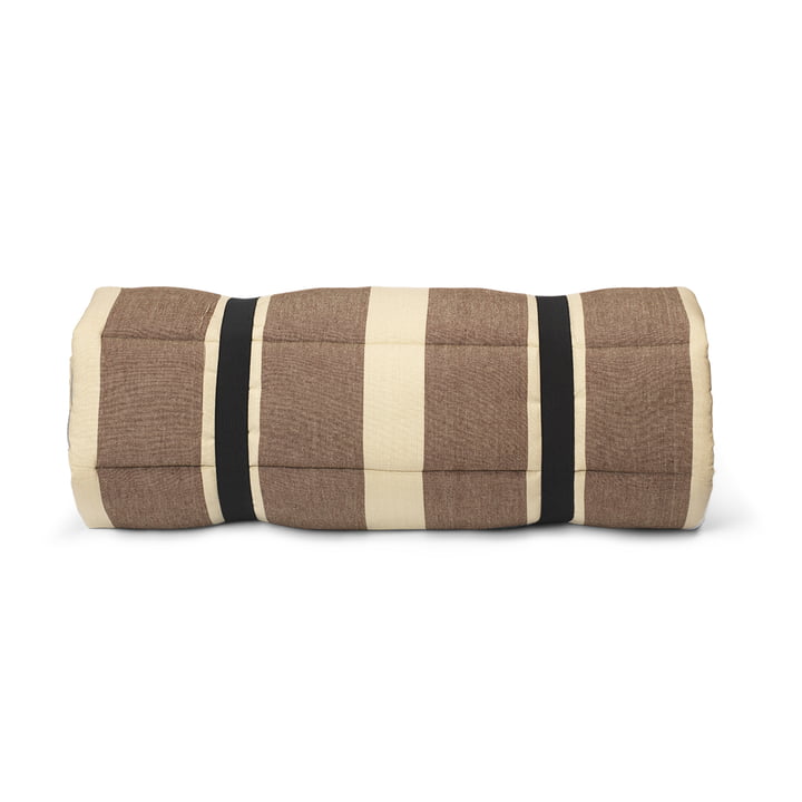 ferm Living - Strand gewatteerde matras, bruin/beige