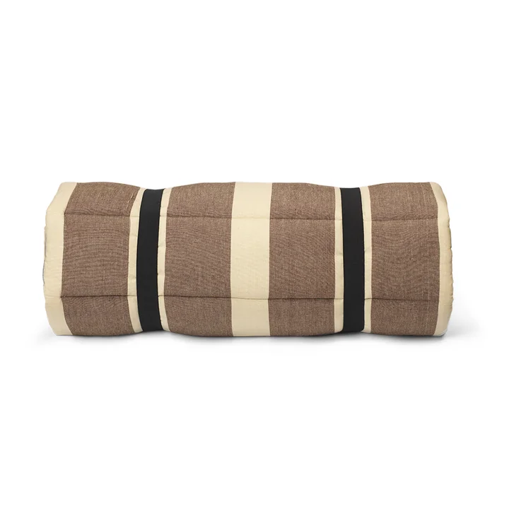 Ferm Living - Strand gewatteerde matras, bruin/beige