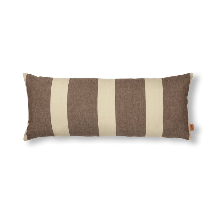 Strand Kussen, bruin/beige van ferm Living