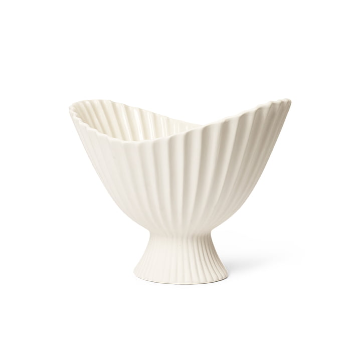 Fountain Sierschaal, medium, off-white van ferm Living