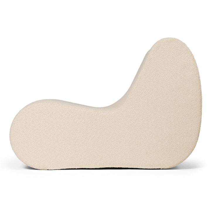 Rouli Center Modul Fauteuil, gebroken wit (Pure Bouclé) van ferm Living