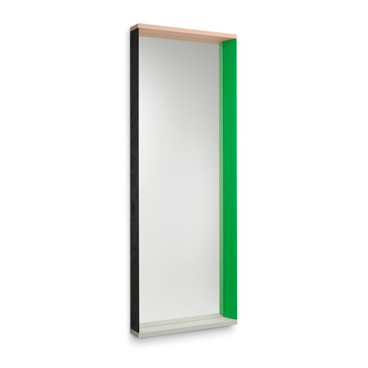 Colour Frame Spiegel, groot, groen/roze van Vitra