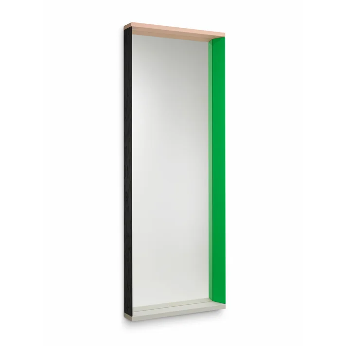 Colour Frame Spiegel, groot, groen/roze van Vitra