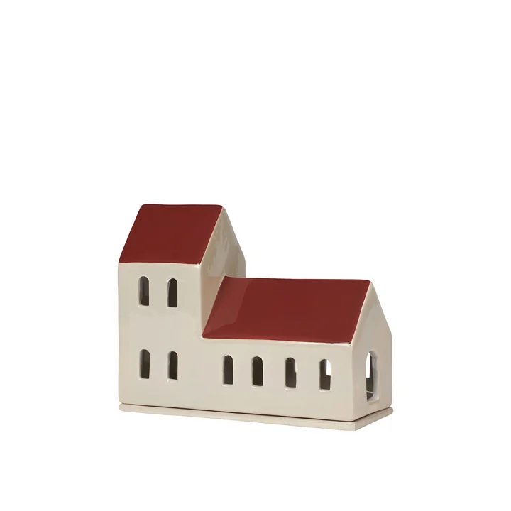 Bo Decoratief huis, B20 x D8 x H16 cm, gerookt paprikapoeder van Broste Copenhagen