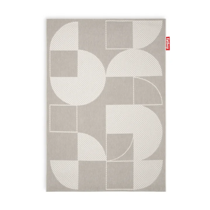 Fatboy - Carpretty Petit Jigsaw buitenkleed, 160 x 230 cm, crème / wit