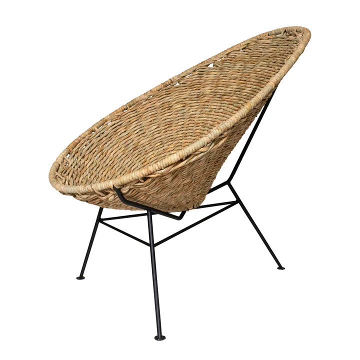 Acapulco Design - Acapulco Palma Stoel, palma / zwart