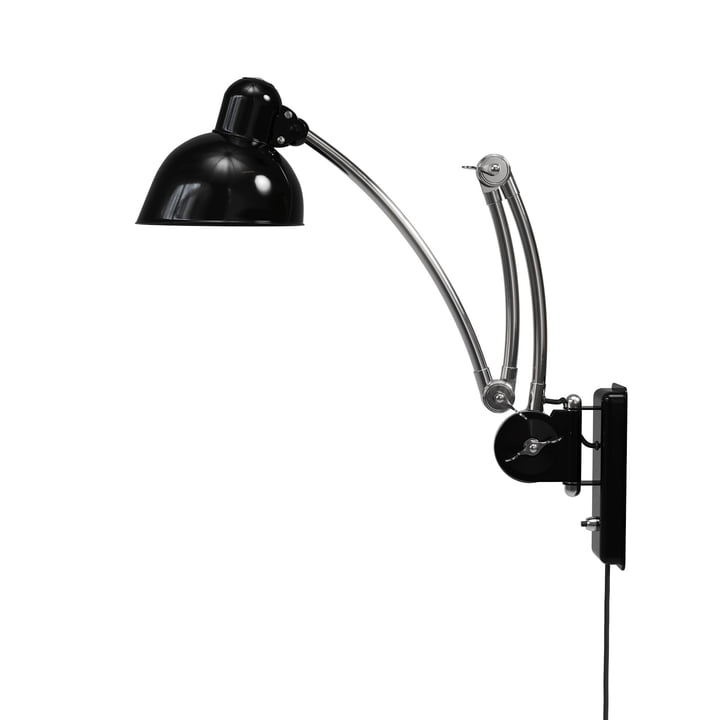 KAISER idell 6559-W Wandlamp, zwart van Fritz Hansen