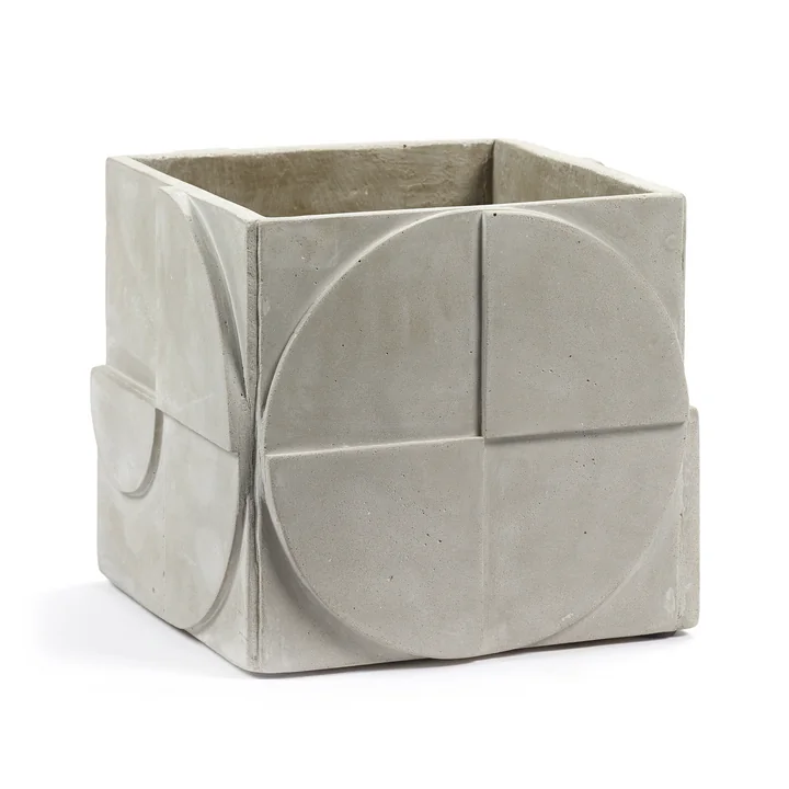 Zeventiger jaren bloempot van Serax