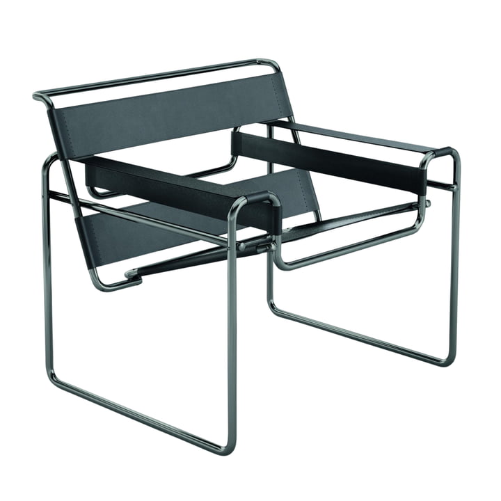 Knoll - Limited Editie Wassily ™ Fauteuil, zwart