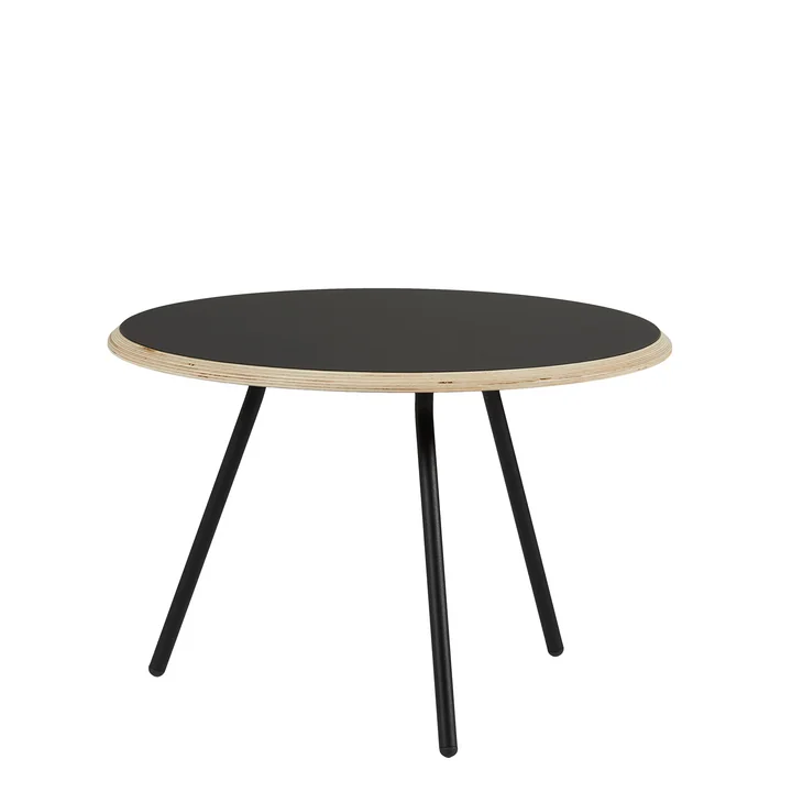 Woud - Soround Bijzettafel H 40,5 cm / Ø 60 cm, / zwart Fenix NTM Nero Ingo 0720 nano