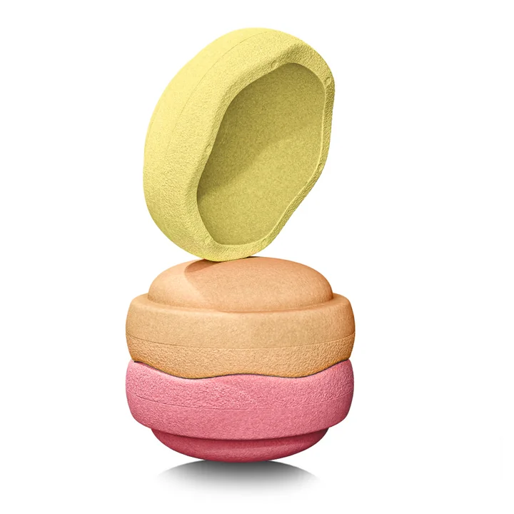 Stapelstein® Original pastel - warm (set van 3)