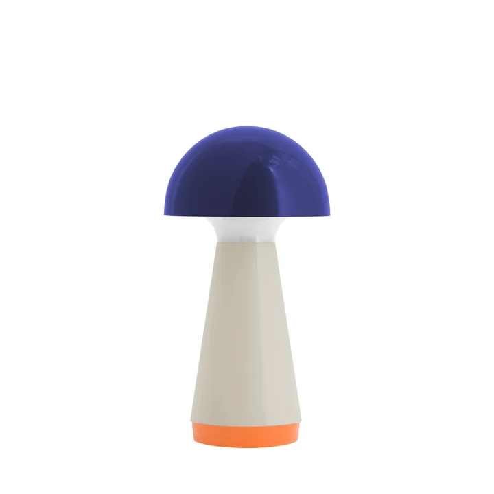 Bobbi tafellamp, blauw van Remember