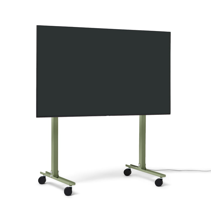 Pedestal - Straight Rollin' TV-standaard, 40 - 70 inch, mosgroen