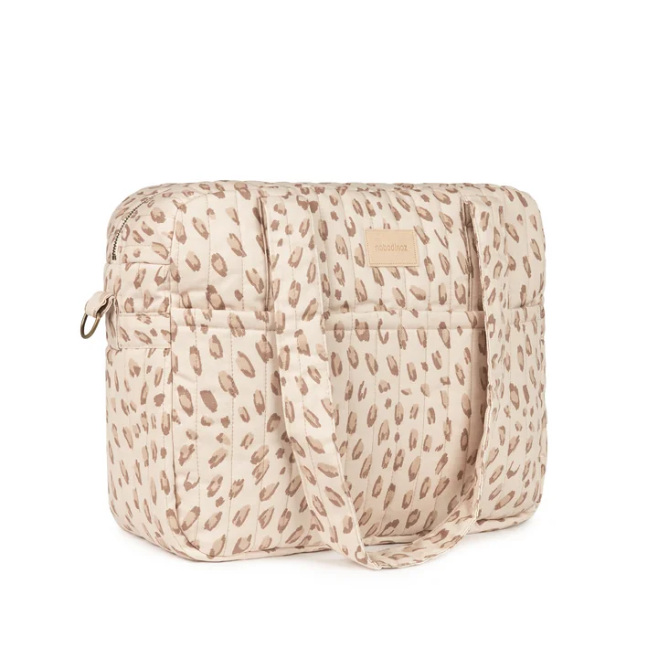 Nobodinoz - Hyde Park Kinderwagenzak, waterdicht, leonie latte