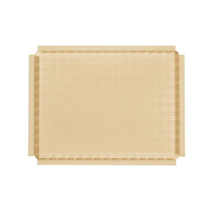 Kartell - Piazza dienblad, 48 x 37 cm, beige