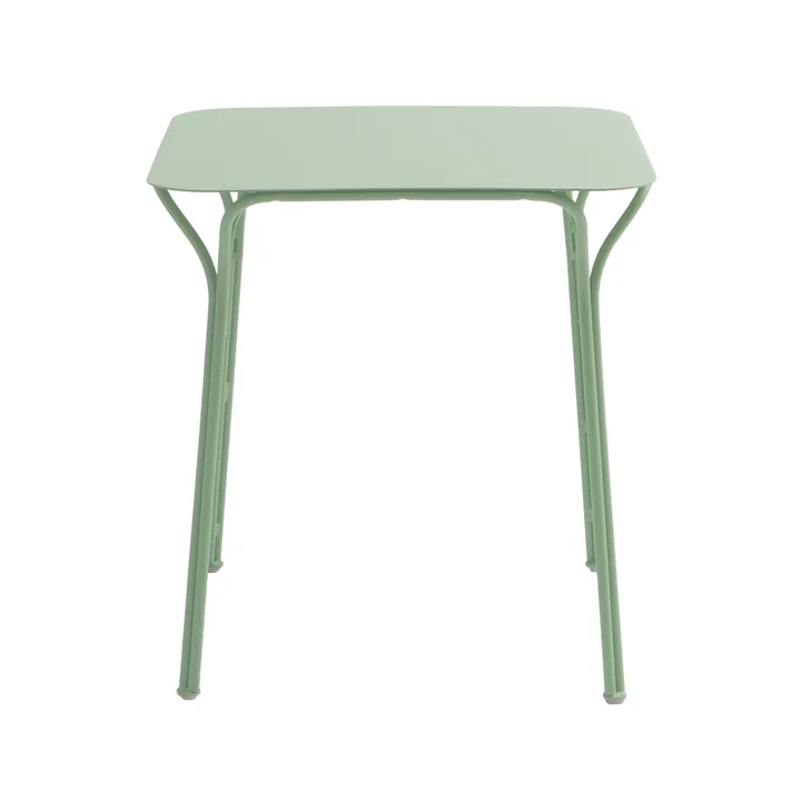 Kartell - Hiray Tuintafel, 70 x 70 cm, saliegroen