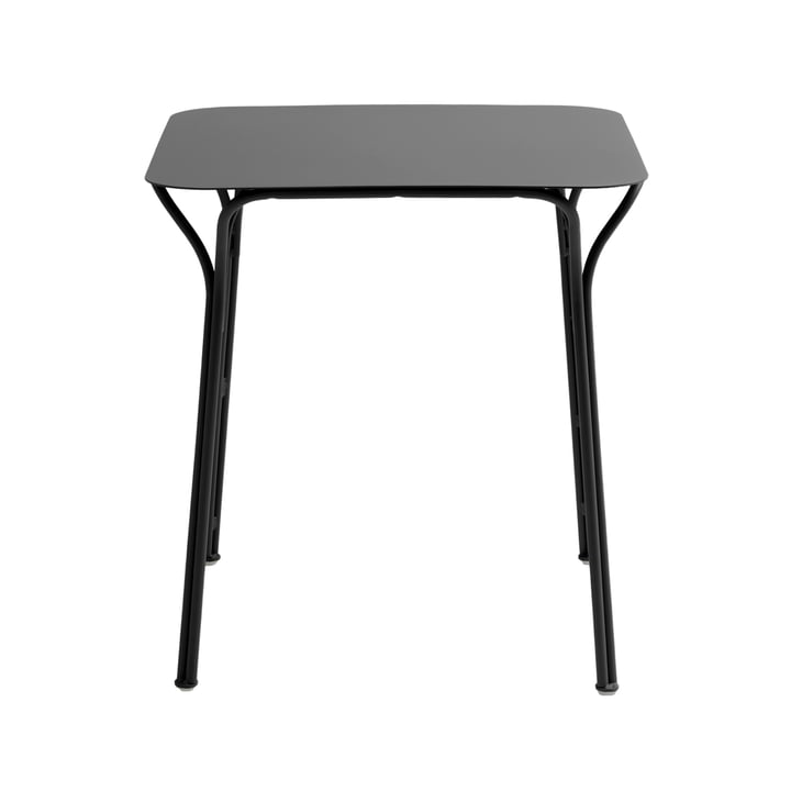 Kartell - Hiray Tuintafel, 70 x 70 cm, zwart