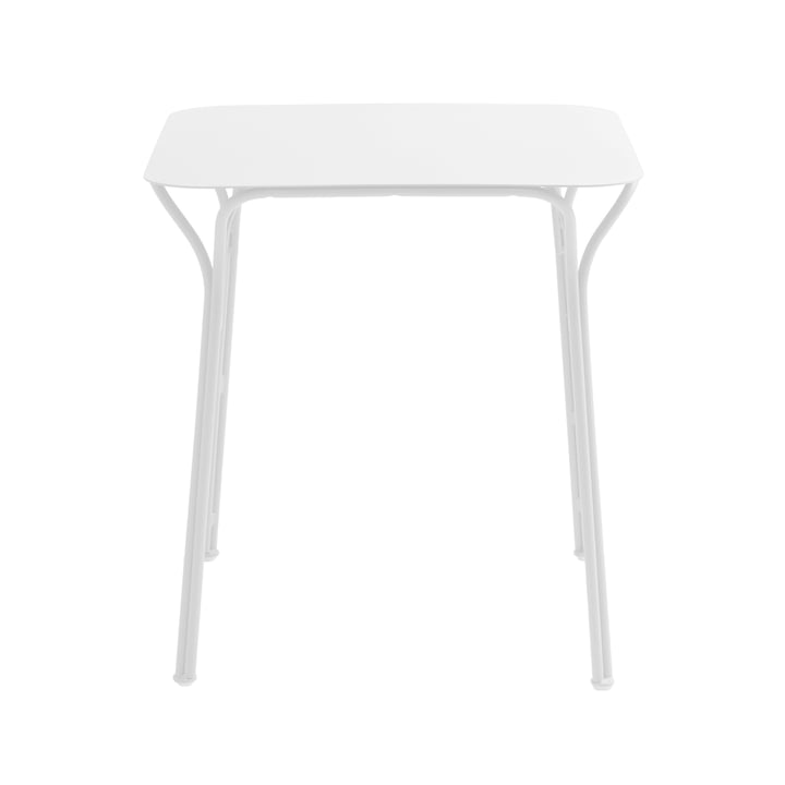 Kartell - Hiray Tuintafel, 70 x 70 cm, wit