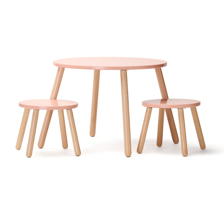 Tafel en kruk van Kids Concept