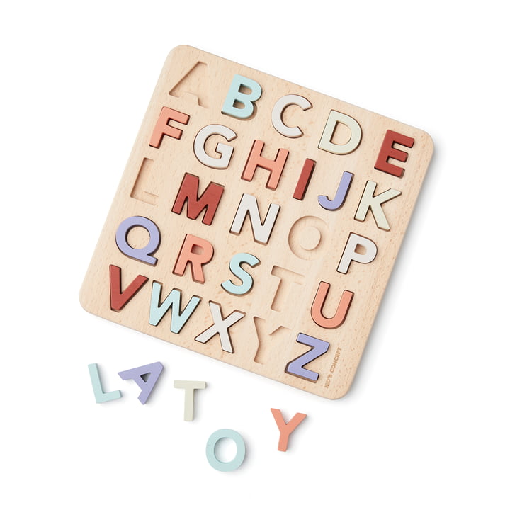 ABC puzzel van Kids Concept