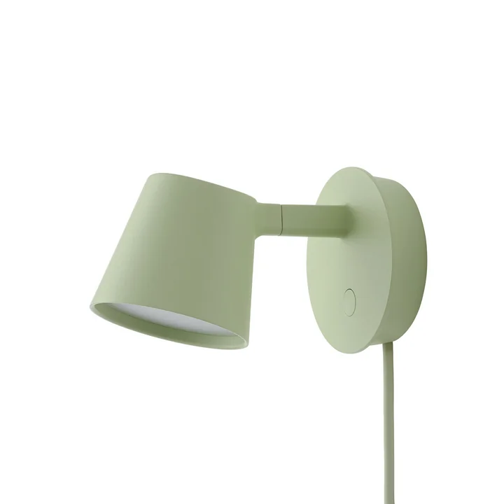 Muuto - Tip LED wandlamp, mint
