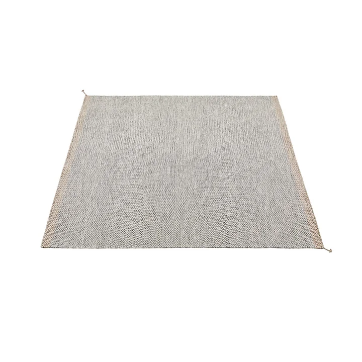 Muuto - Ply Rug 240 x 240 cm, zwart en wit