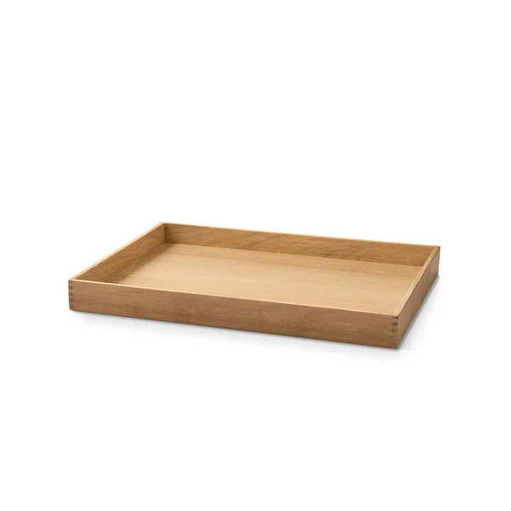 Lind DNA - Teak dienblad Square M Even, Nupo natuur / teak