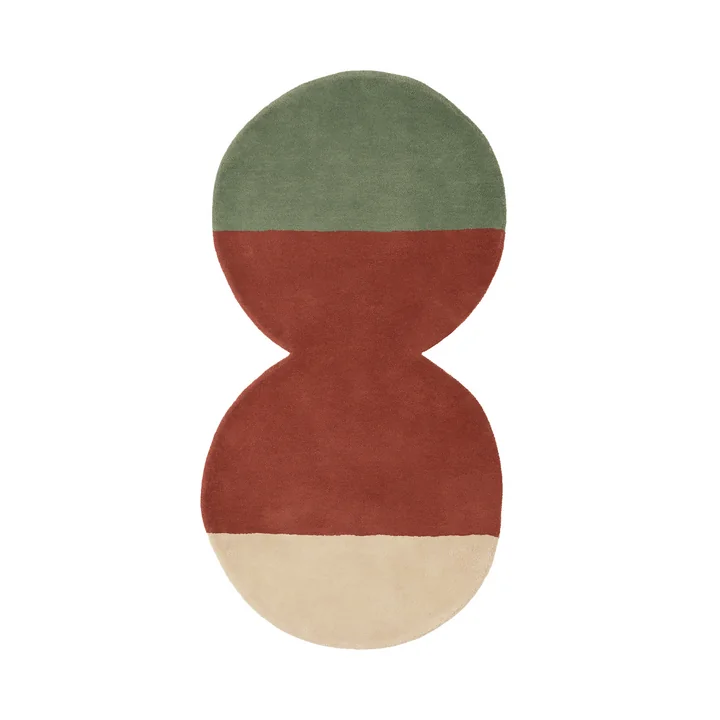 nanimarquina - Pearl 2 M Tapijtloper, 75 x 141 cm, veelkleurig