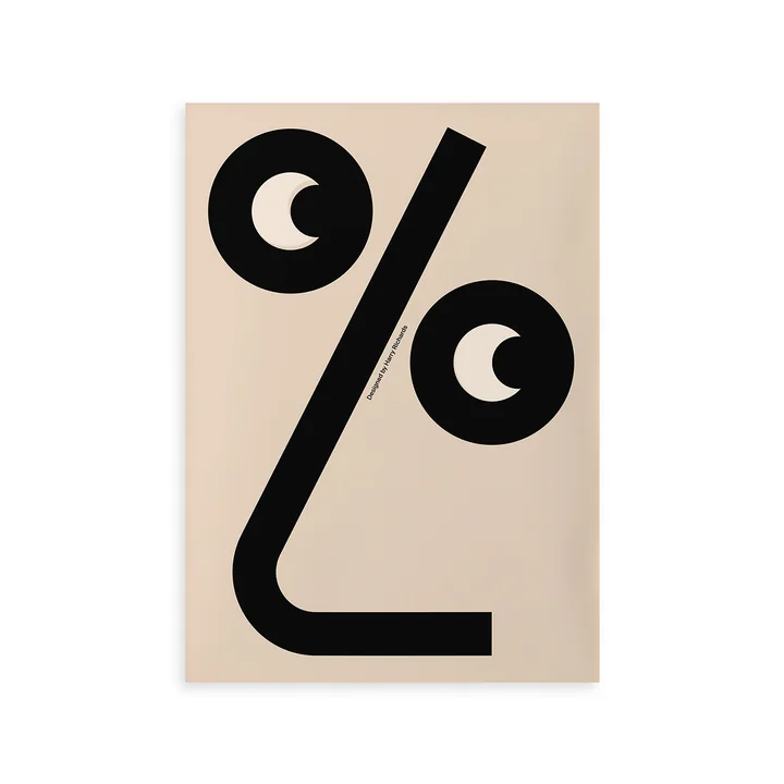 % Posters van Paper Collective