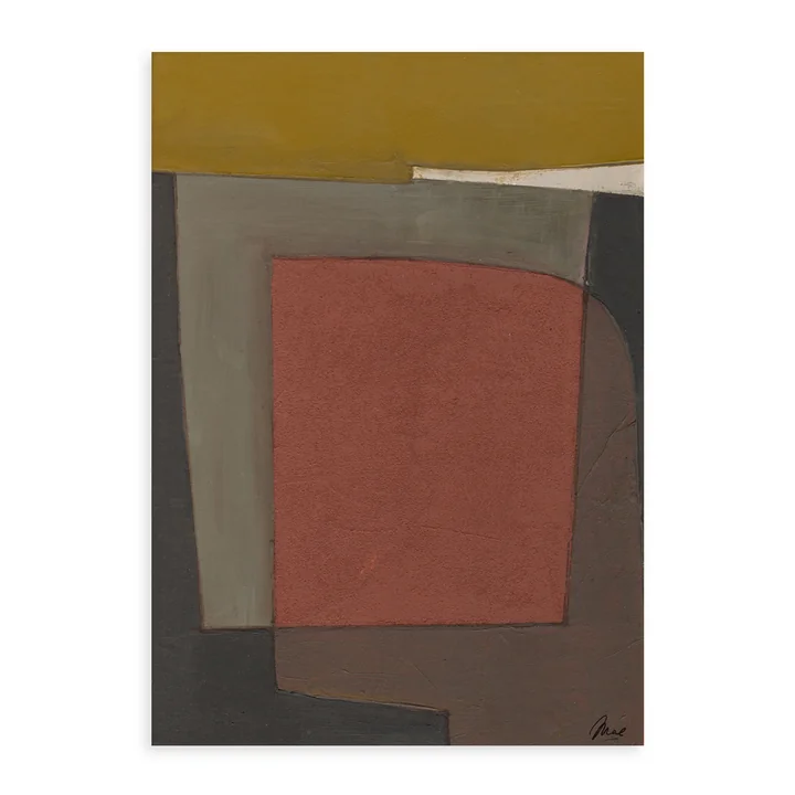 Head to Head 02 Poster van Paper Collective